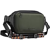 K&amp;F CONCEPT Camera Bag, SLR Camera Case, Size M | Camera Bag, Shoulder Bag, Water Repellent and Resistant, Sling Backpack, Co