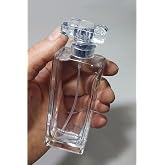 wellLine Cam Yeniden Doldurulabilir Sprey Kolonya Parf&uuml;m Şişesi 50 Ml - Şeffaf Kapaklı Boş Şişe 10 Adet, PRFM-001745