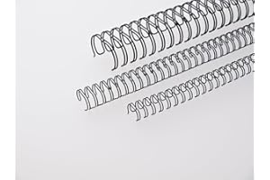 Renz Binding Wires 3:1 34 Loops for 45 Sheets 6.9mm A4 Black