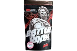 ‎BIG ZONE HIGH QUALITY SPORTSNUTRITION Big Zone BATTLE WHEY | Whey Protein Concentrate Eiweiss | Lecker Qualität Made in Germany | 1000g 1KG Pulver (Erdbeer Milch)