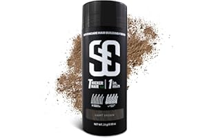 SOVONCARE Fibres capillaires pour cheveux clairsemés, Fibres capillaires pour calvitie, indétectables et naturelles, dissimulent la perte de cheveux, remplissent les cheveux fins