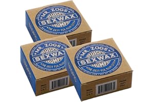 Sex Wax Quick Humps Kokosnuss, 3 Stück (wählen Sie Temperatur)