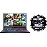 ROG STRIX-G17-G713RS-KH004W PC GAMING 17'' Full HD 360Hz & 3ms (AMD Ryzen 9-6900HX, RTX 3080 8G, RAM 16Go DDR5, 1TB SSD PCIe,