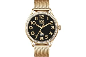 ICE-WATCH - Ice Smart St 2.0 Gold Milanese - Montre connectée dorée pour Femme avec Bracelet en Acier Inoxydable - 025316 (1,2 Pouces)