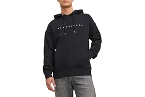 JACK & JONES Herren Hoodie Kapuzenpullover JJESTAR JJ Sweat Hood - Relaxed Fit