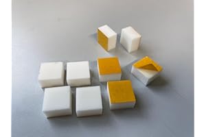 NEWLY - Stabilisateur tableau mousse blanche (un carré) - Blanc