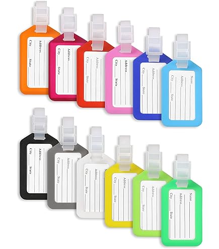 6 étiquettes Nominatives Enfant Personnalisables - Pour Valise, Sac à Dos, Bouteille - Décoration Scolaire En Coton Et Cuir - Cadeau écolier (modèle Fille)