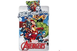 new discount Parure de lit Avengers Marvel - Housse de Couette Avengers Marvel