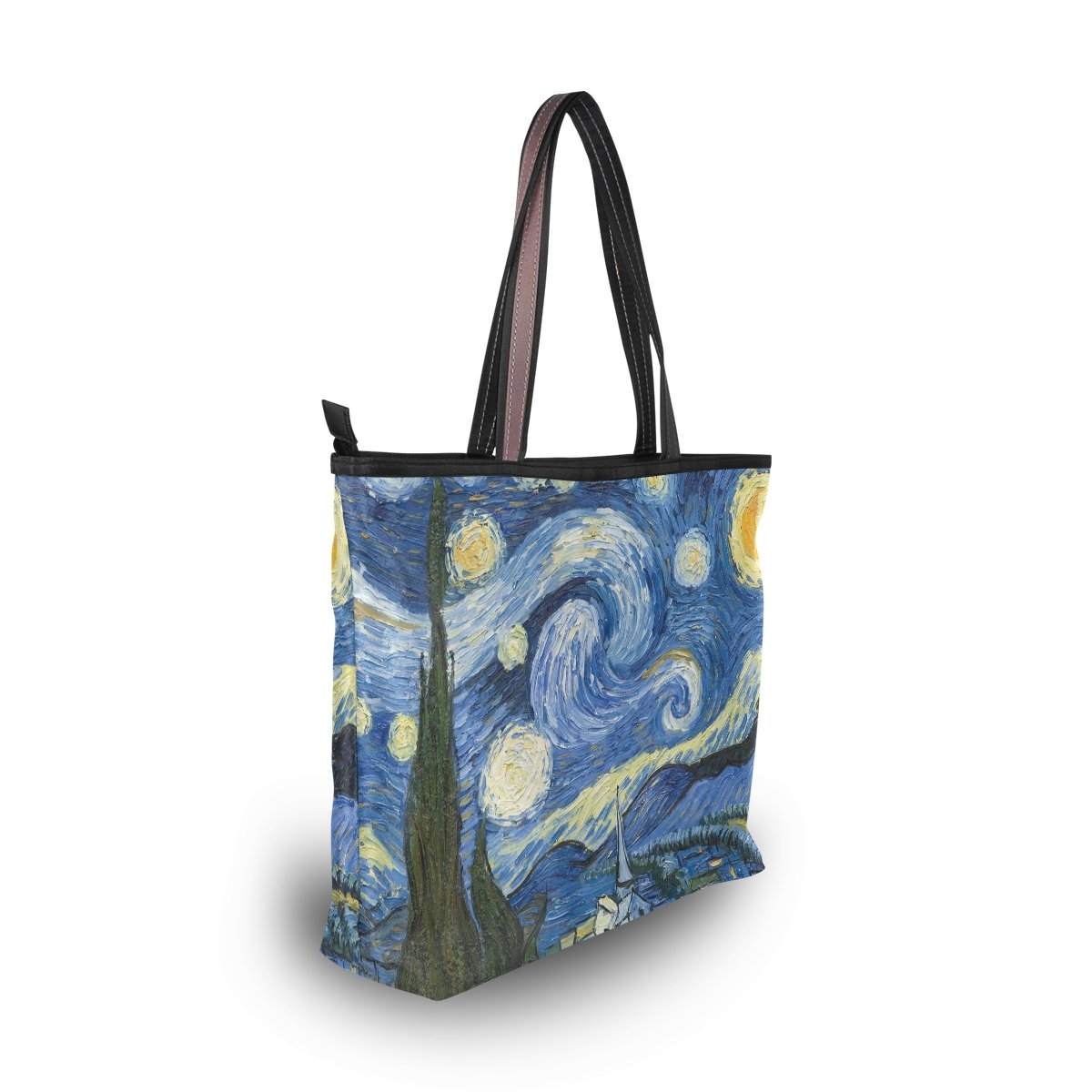 ALAZA Spalla Borsa Notte Stellata di Van Gogh Pittura a Olio Borsa Grande  Borse Donna berjaya.edu.my
