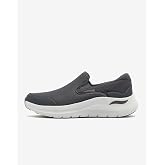 Skechers ARCH FİT 2.0-VALLO Erkek Gri Spor Ayakkabı Y&uuml;r&uuml;y&uuml;ş AyakkabısıErkek