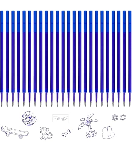 40 Mines De Rechange Effaçables Legami - 8 Couleurs, Pointe 0,5 Mm - Compatibles Stylo Legami - 7