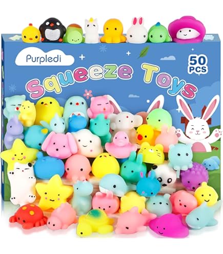 Mrltau 1 stuks Squishy Fidget Toys, antistress speelgoed, schattig zacht knijpspeelgoed in kattenpoten, voor kinderen en volwassenen (witte hamsters