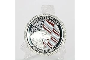 BoodLo Medaglia Moneta 911 Torri Gemelle Moneta commemorativa del World Trade Center Moneta placcata in Argento Medaglia commemorativa con Testa d'aquila