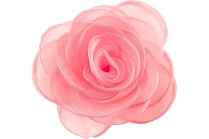 Mecool Belle fleur pince à cheveux Rose Broches pour femme