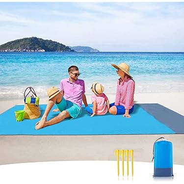 YZCX Poche Couverture De Pique Nique Plage Grand Beach