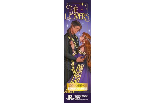 Fae Lovers Coloring Bookmarks