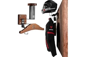 OneTigris Helmet Wall Mount – 40KG Heavy-Duty Rack for Motorcycle, Tactical & Airsoft Gear, Space-Saving Helmet Hanger for Garage or Home