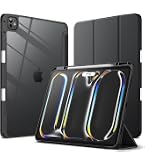 ESR voor iPad Pro 13 inch hoesje (2024), krachtige magnetische bevestiging, slanke drievoudige standaard, ondersteunt Apple Pencil Pro en Pencil (USB-C), automatisch waken/slapen, duurzame