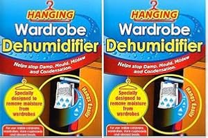 UNKNOWN AOLEYTECH 2 x Hanging Wardrobe Dehumidifier By 151 - Helps Stop Damp
