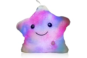 TLYYUKP Sensory Toys for Autism,Sensory Lights for Autism,Autism Toys,Light Up Plush Toys for 1 2 3 4 Year Old Girls Boys,Sleep Aid Adhd Toys,Birthday Xmas Gifts for Toddlers Kids Age 5 6 7 8 9 Blue