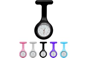PCL Media ltd Nurses Fob Watch Brooch for Women for The Health Care Industry Nurses Watch Silicon