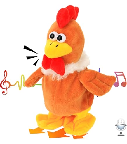 Gipsy Plüsch-Henne Schwarz, 22 Cm – Knuddel-Huhn Mit Sound Für Kinder Ab 0 Monaten