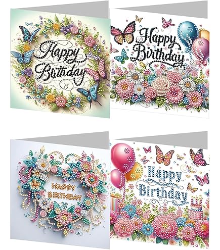 5D Cartes De Voeux De Noël 5D DIY Diamant Peinture Strass