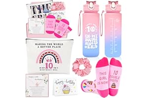 Awfrky Gifts for 10 Year Olds Girls, 10 Year Old Gifts for Girls, Presents for a 10th Birthday Girl Gift for Her, Daughter, Sister, Niece, Granddaughter, Best 10th Birthday Gift for Teen Girl
