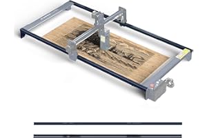 ATOMSTACK A10 Pro zestaw rozszerzający do grawerowania laserowego osi Y, szybki montaż, do grawerowania laserowego, z wyłącznikiem awaryjnym, rozszerzony obszar grawerowania do 410 x 850 mm