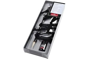 Jacques Herbin 28109T - Un set ''Calligraphie chinoise'' comprenant un pinceau chinois, une feuille de papier chinois, un flacon d'encre de Chine et une notice