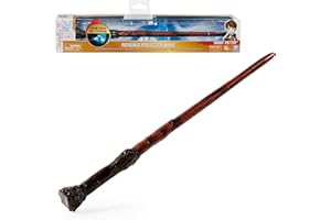 Wizarding World Harry Potter - Leuchtzauberstab von Harry Potter mit Patronus-Projektion, ca. 33 cm , Spielzeug für Kinder ab 6 Jahren, Fanartikel