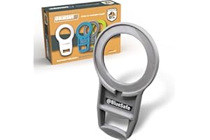 MANUFAKTUR3D MaJoCompTec® Tankdeckel Sicherung I Tanksicherung für AdBlue Tankverschluss Deckel I Zubehör Kastenwagen Wohnmobil (für Peugeot Boxer, Grau)