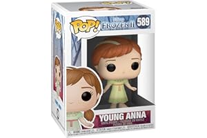 Funko Pop! Disney: Frozen 2 - Young Anna - la Reine des Neiges - Figurine en Vinyle à Collectionner - Idée de Cadeau - Produits Officiels - Jouets pour Les Enfants et Adultes - Movies Fans