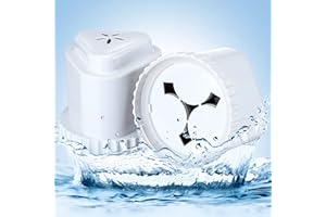 Enhon 2 Pcs Replacement Filter for Water Pitchers, Water Filter Compatible with Epic Aquagear Seychelle, 150 Gallon Water Pitcher Filter Remove Odors, Heavy Metal Chlorine, Fluoride, Microplastics