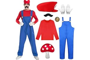 Marypaty Costume adulte pour enfants, costume avec chapeau, fête d'Halloween, fête de carnaval