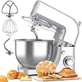 Impastatrice Planetaria Professionale Impastatrice Pizza 4,8L Planetaria Multifunzione con 6 Velocità e 3 Ganci Lbridi,Planet
