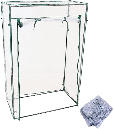 Copertura Serra In PVC Trasparente - Ricambio Per Protezione Piante Da Freddo E UV, Per Interni Ed Esterni - Foto 10