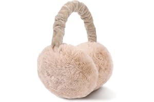 omitium Ohrenwärmer, Winter Ohrenwärmer Faltbare Verstellbarer Plüsch Earmuffs Bequemer weicher für den Winter Reiten Warme Ohrenschützer für Damen und Herren