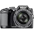 Nikon VNA951GA B500 Coolpix Digital Compact Camera - Black (Renewed)