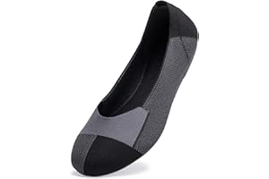 Frank Mully Women's Ballet Flats Slip On Knit Dress Shoes Pumps Shoes Round Toe…
