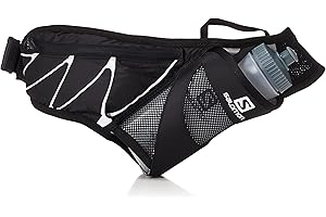 Salomon Sensibelt Ceinture d'Hydratation Unisexe, avec Gourde (1 x 600ml), Course à Pied, Randonnée, et Marche