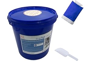 IT`SYOUR+ Winterstreu-Bundle-Set - Natürliches, Salzfreies Streugut für Gehwege und Straßen, Umweltfreundlich und Wiederverwendbar, mit Blauem Engel ausgezeichnet, mit Eiskratzer und Streu-Schaufel (10 Liter)