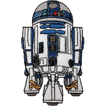 Embroidered Darth Vader Iron on Patch, Darth Vader Applique, Iron on
