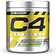 C4 Original Beta Alanine Sports Nutrition Bulk Pre Workout Powder for Men & Women | Best Pre-Workout Energy Drink Supplements | Creatine Monohydrate | Green Apple | 60 Servings