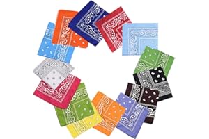 XM-Amigo 14 pcs Set Multifunction Multiple Color Headwear Bandana Cycling Headband Handkerchief