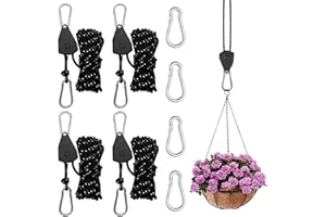 Surcotto Cricchetto per fune, 4 pezzi, tendicavo per tende da terra, lampade per piante e tende da sole, con 4 moschettoni aggiuntivi, corde di tensionamento per campeggio, 2 m