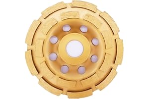 APlus Muela a Taza Diamante 115mm x 22,2 mm/Disco Diamante/para Hormigón, Piedra Natural, Ladrillo