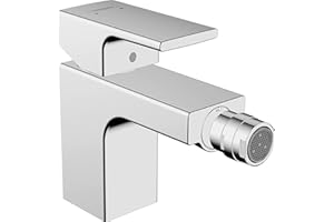 hansgrohe Vernis Shape Mitigeur de bidet avec tirette et vidage synthétique, chromé, 71211000