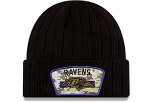 New Era NFL Salute to Service Bonnet 9Fifty Chapeau d'hiver Football Américain Noir