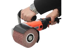Donened – satinmaskin, 1 400 W slipmaskin, borstslip med skyddsfodral, 600–3 600 RPM polermaskin, multislip för trä, metall